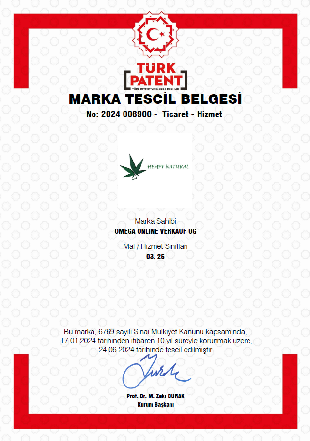 Hempy Natural Trademark